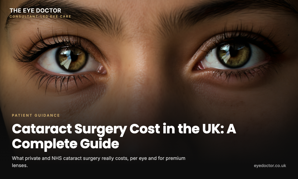 Cataract Surgery Cost in the UK: A Complete Guide